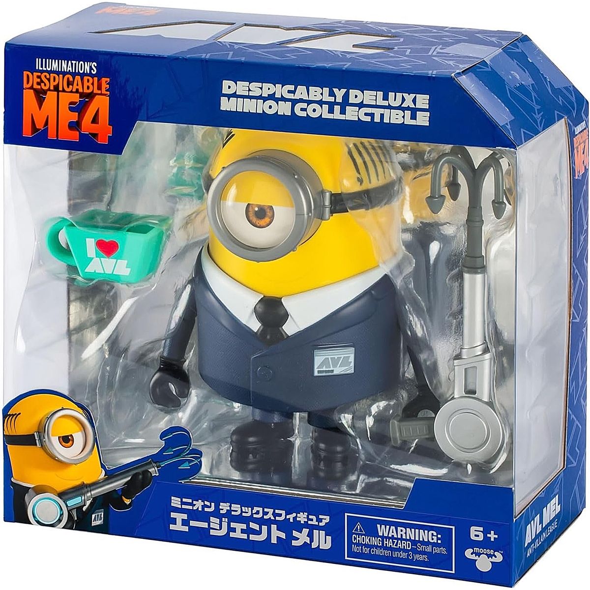 MINIONS - Minions Mi Vivillano Favorito 4 Deluxe Agente Mel AVL