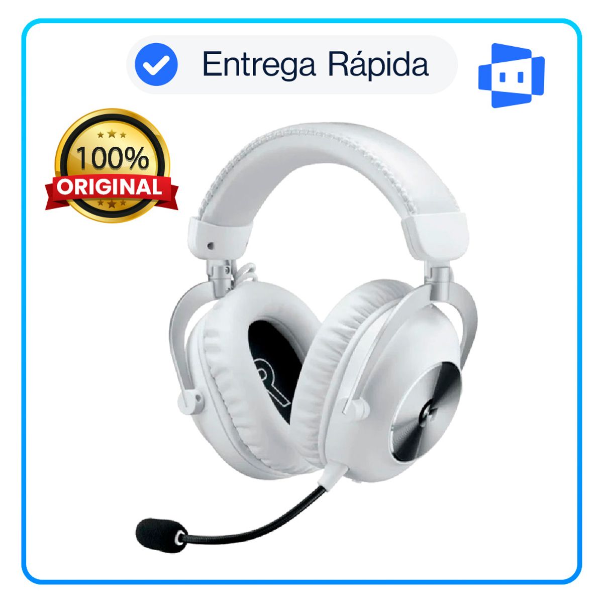 LOGITECH - Audífono Con Micrófono Logitech G Pro X 2 Lightspeed White