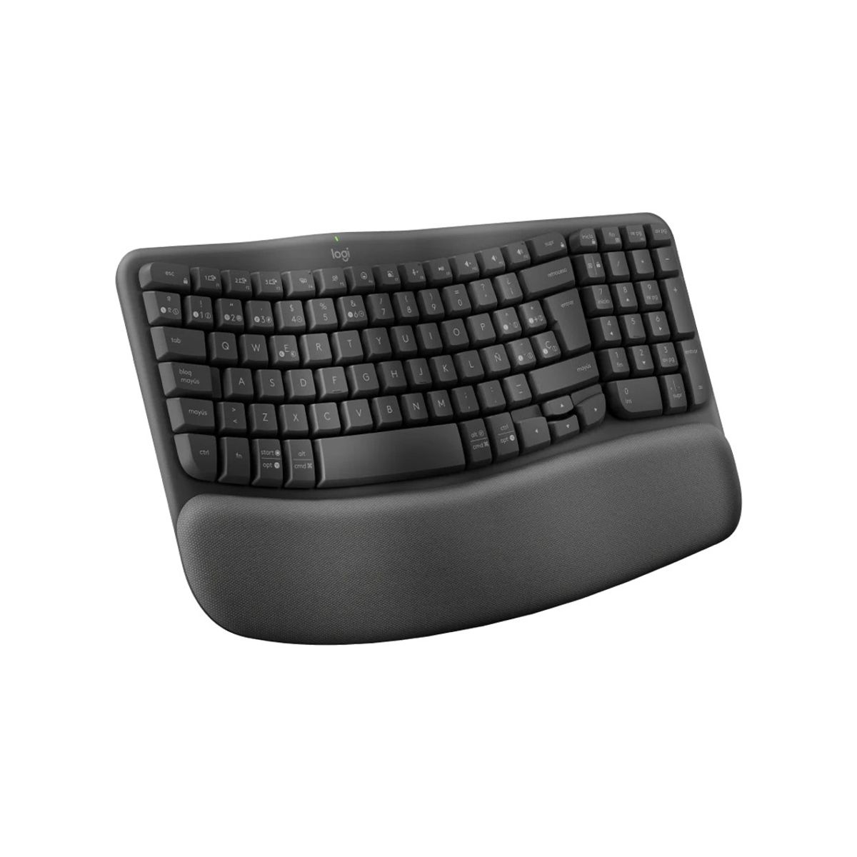 LOGITECH - Teclado Inalámbrico LOGITECH Wave Keys Negro