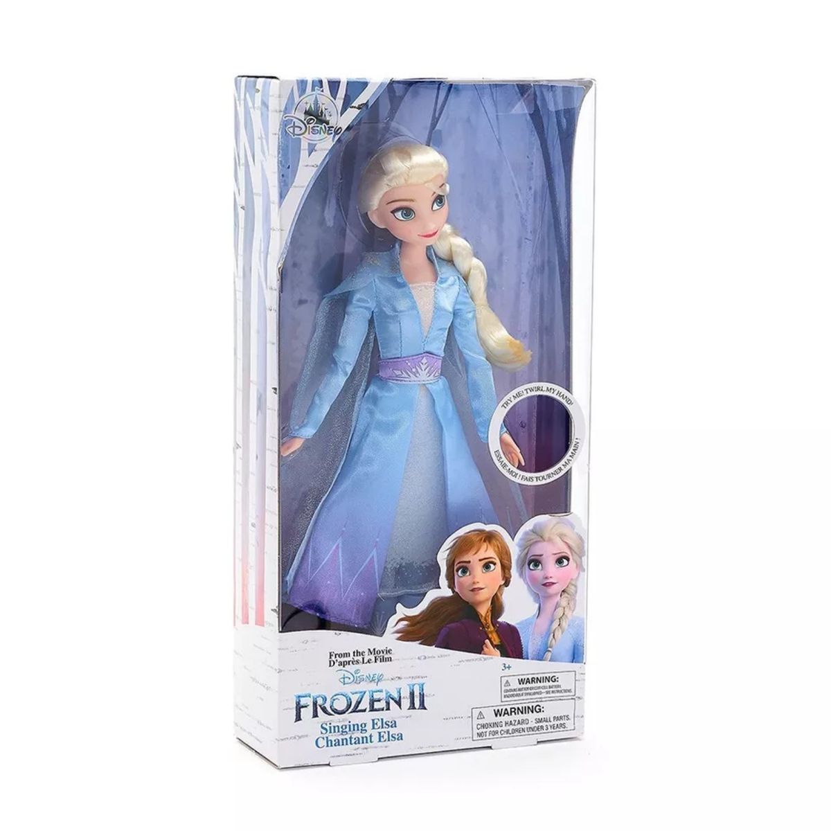 DISNEY - Muñeca Elsa Frozen con Sonido