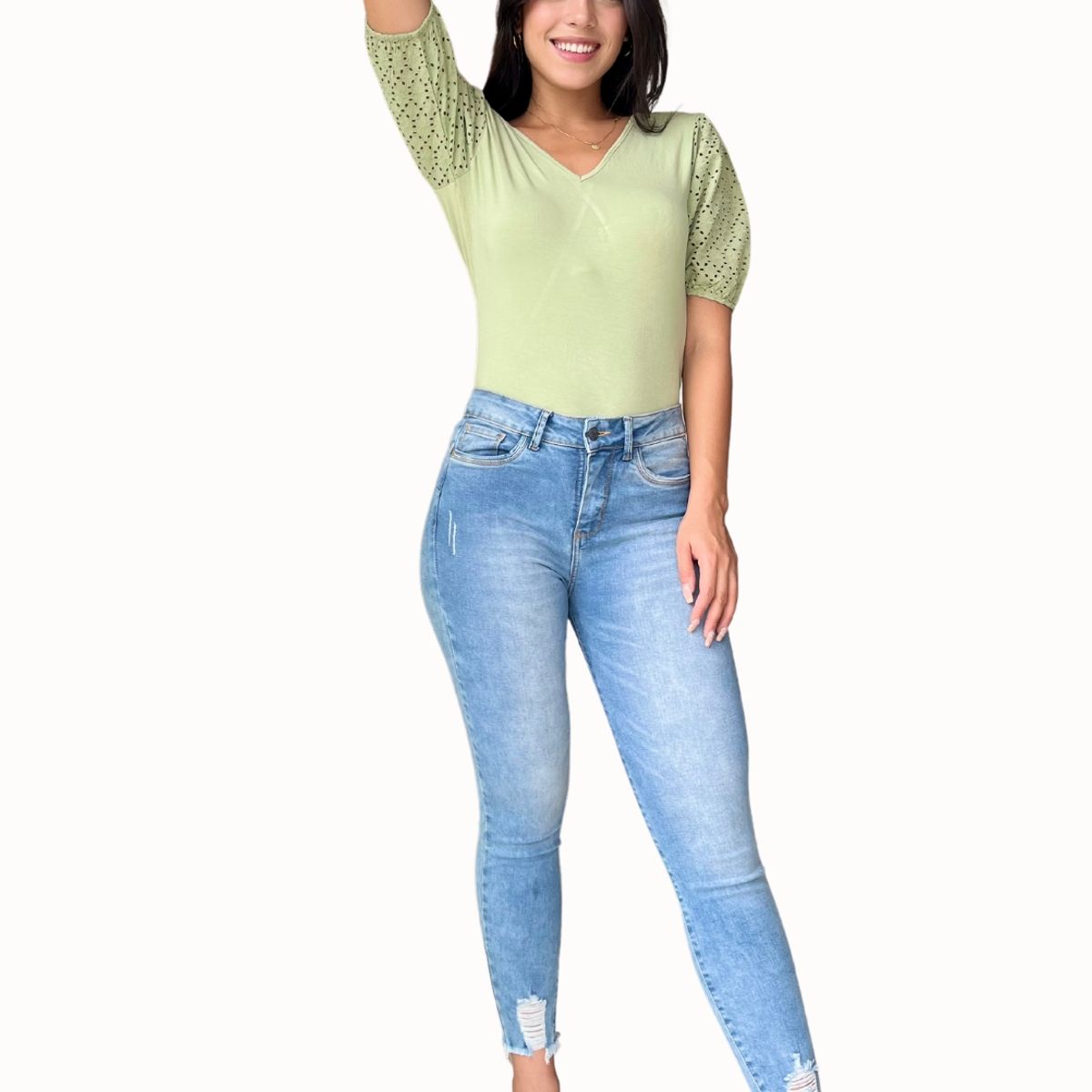 JAROLA - Pantalón Pitillo Jarola Korina