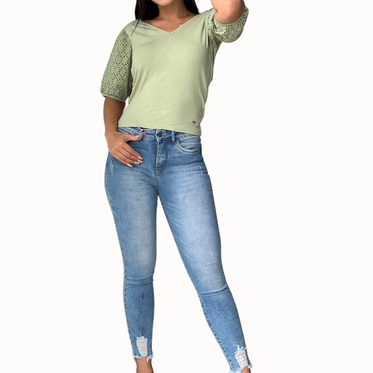 JAROLA - Pantalón Pitillo Jarola Korina