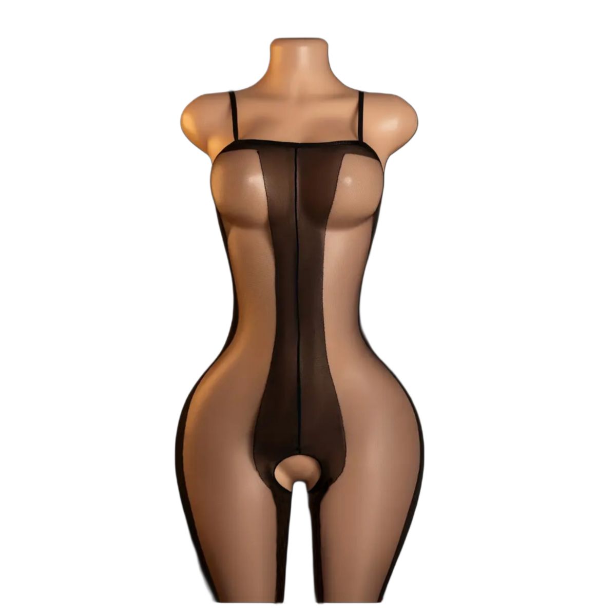 GENERICO - LENCERIA CORPORAL MALLA  CATSUIT VESTIDO