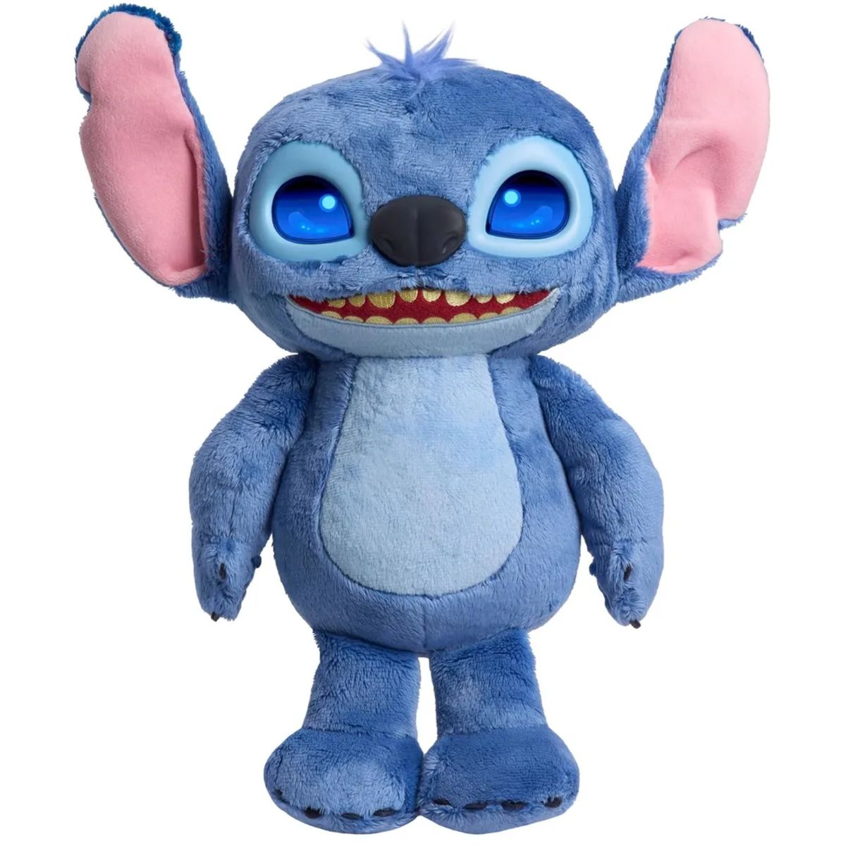 DISNEY - Stitch Peluche Interactivo mas de 50 Sonidos y Frases Ojos LCD
