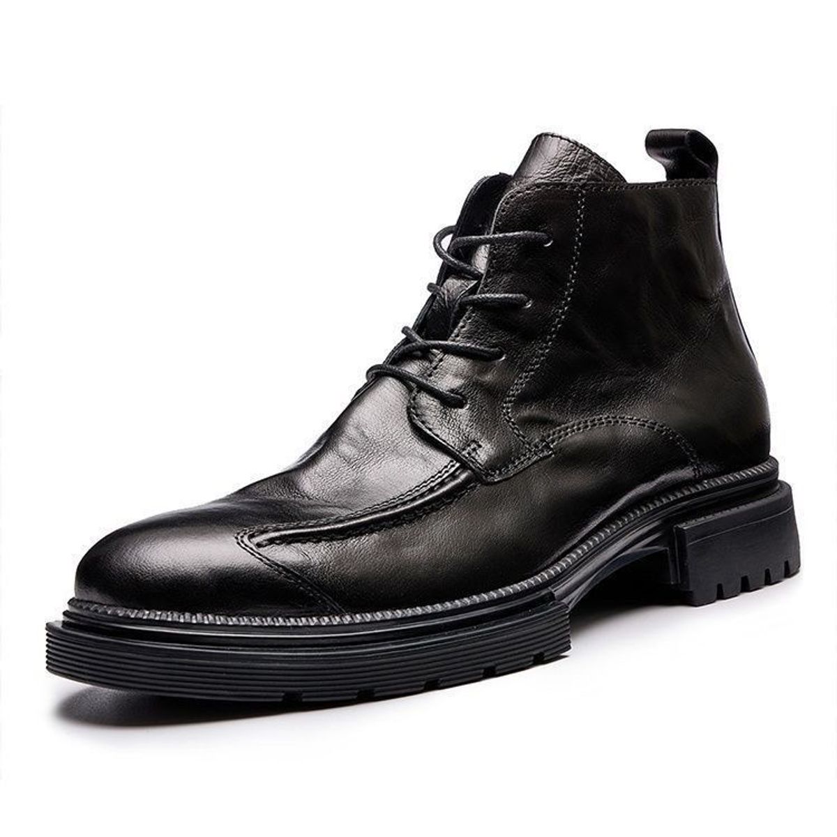 BLWOENS - Zapatos Botas de Martín para Hombre - Negro