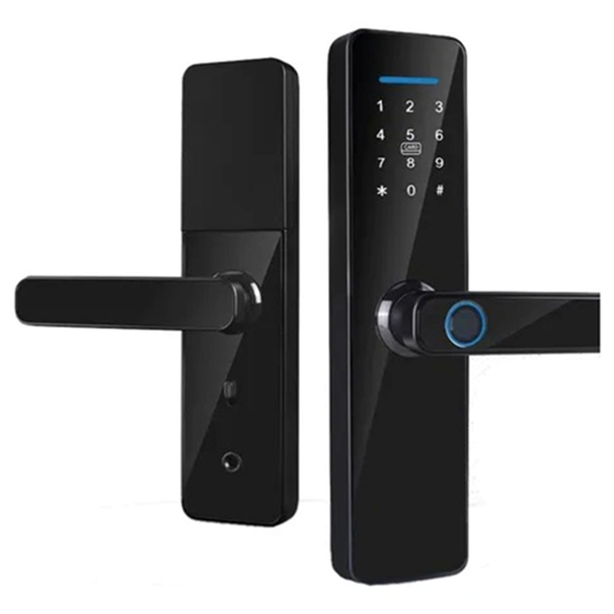 GENERICO - Cerradura inteligente Electrónica Digital S811AG Black