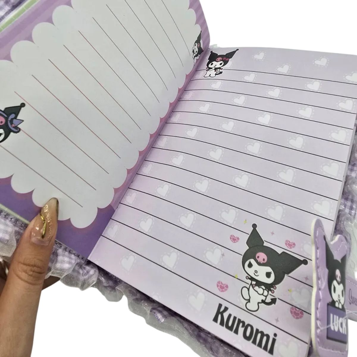 HELLO KITTY - Libreta de Apuntes Kuromi