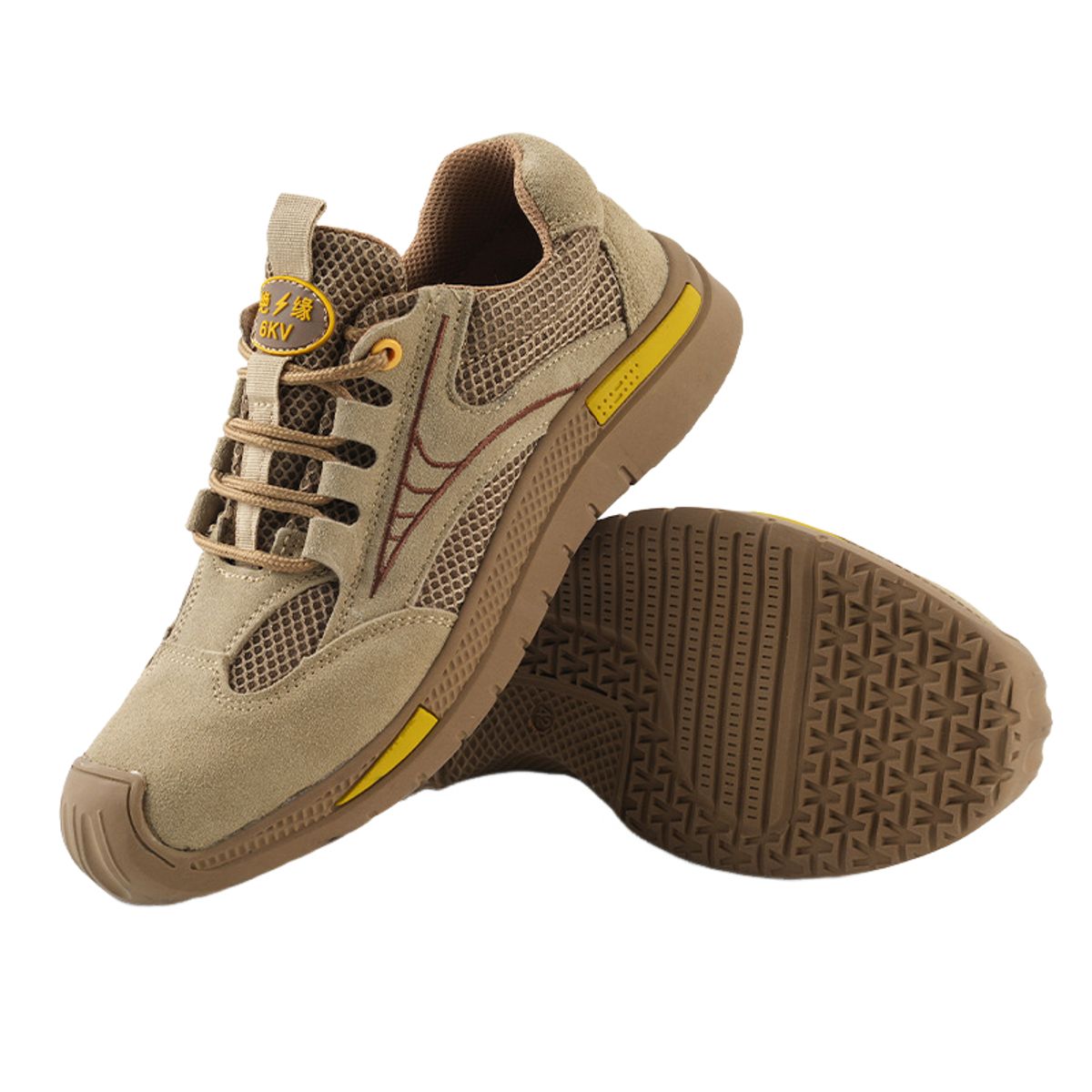 BLWOENS - Zapatos de trabajo de Seguridad para hombres - Beige