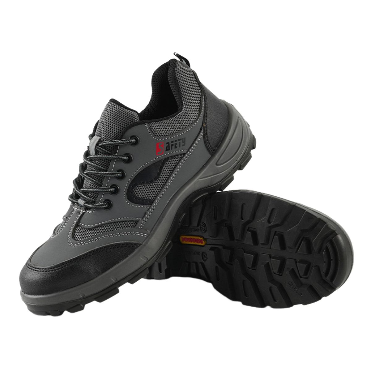 BLWOENS - Zapatos de trabajo de Seguridad para hombres - Gris