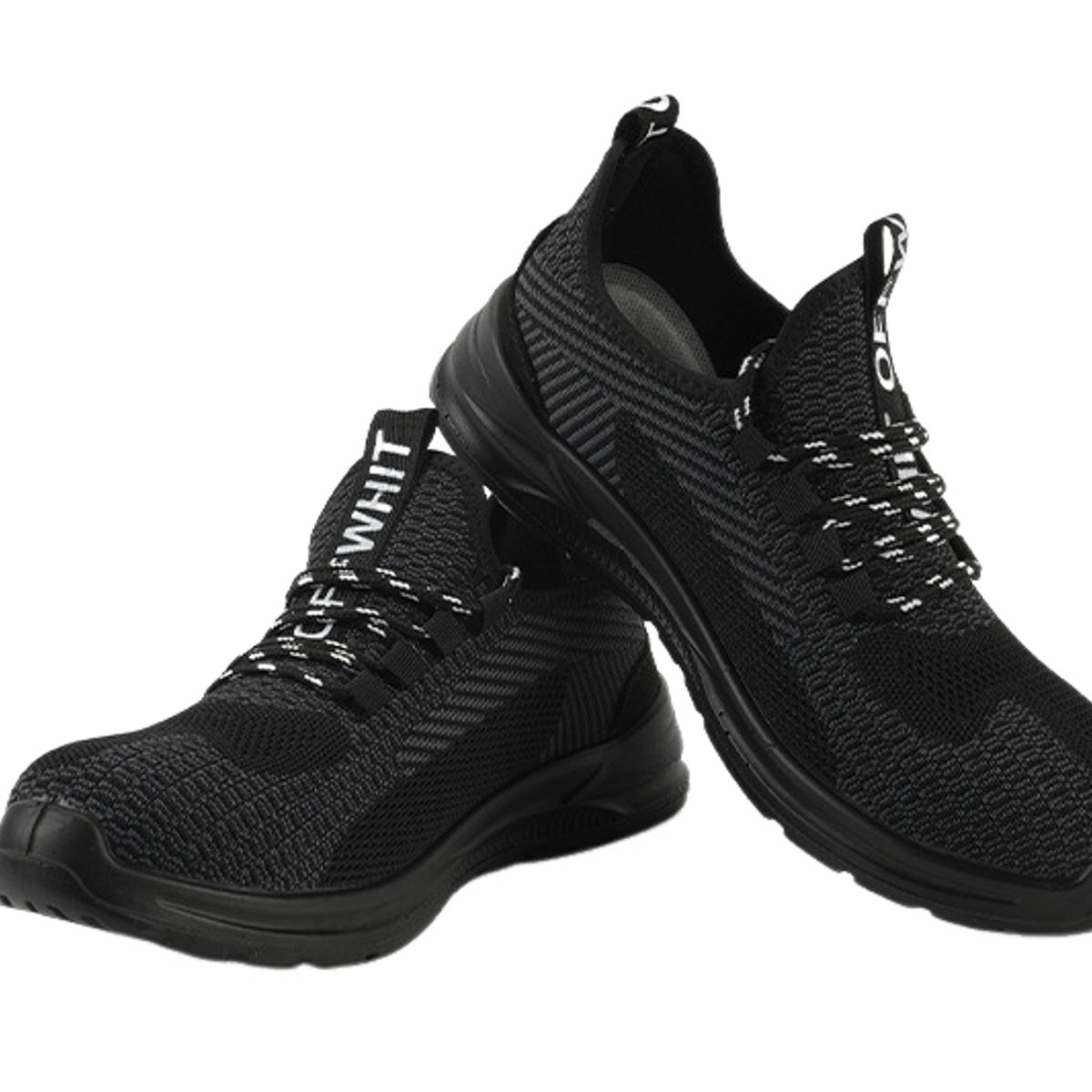 BLWOENS - Zapatos de trabajo de Seguridad para hombres - Negro