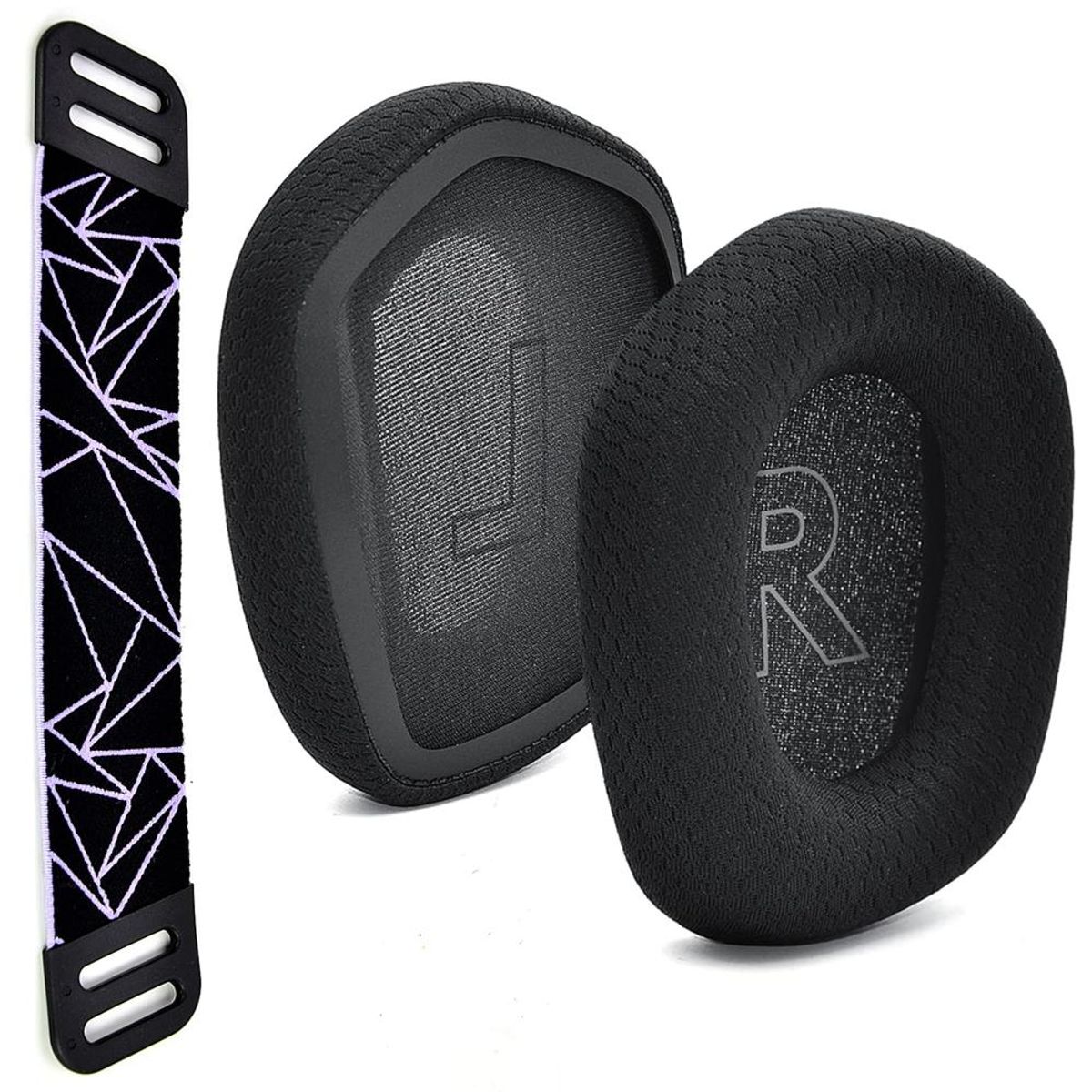 GENERICO - Almohadillas d repuesto y Banda elsatica para Logitech G335 G535 G733