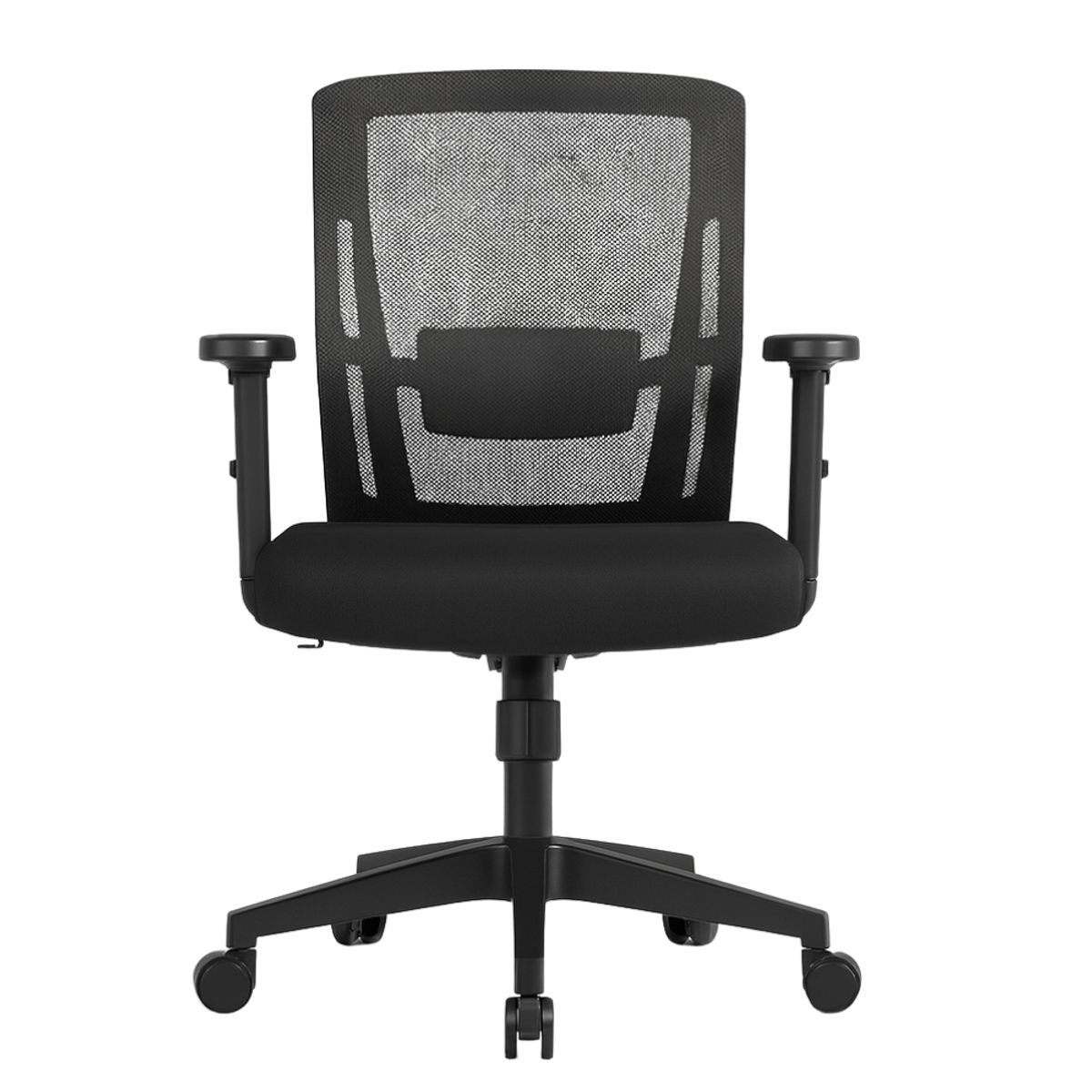 GENERICO - SILLA DE OFICINA GERENCIAL ERGONÓMICA - DELPHI-II NEGRO