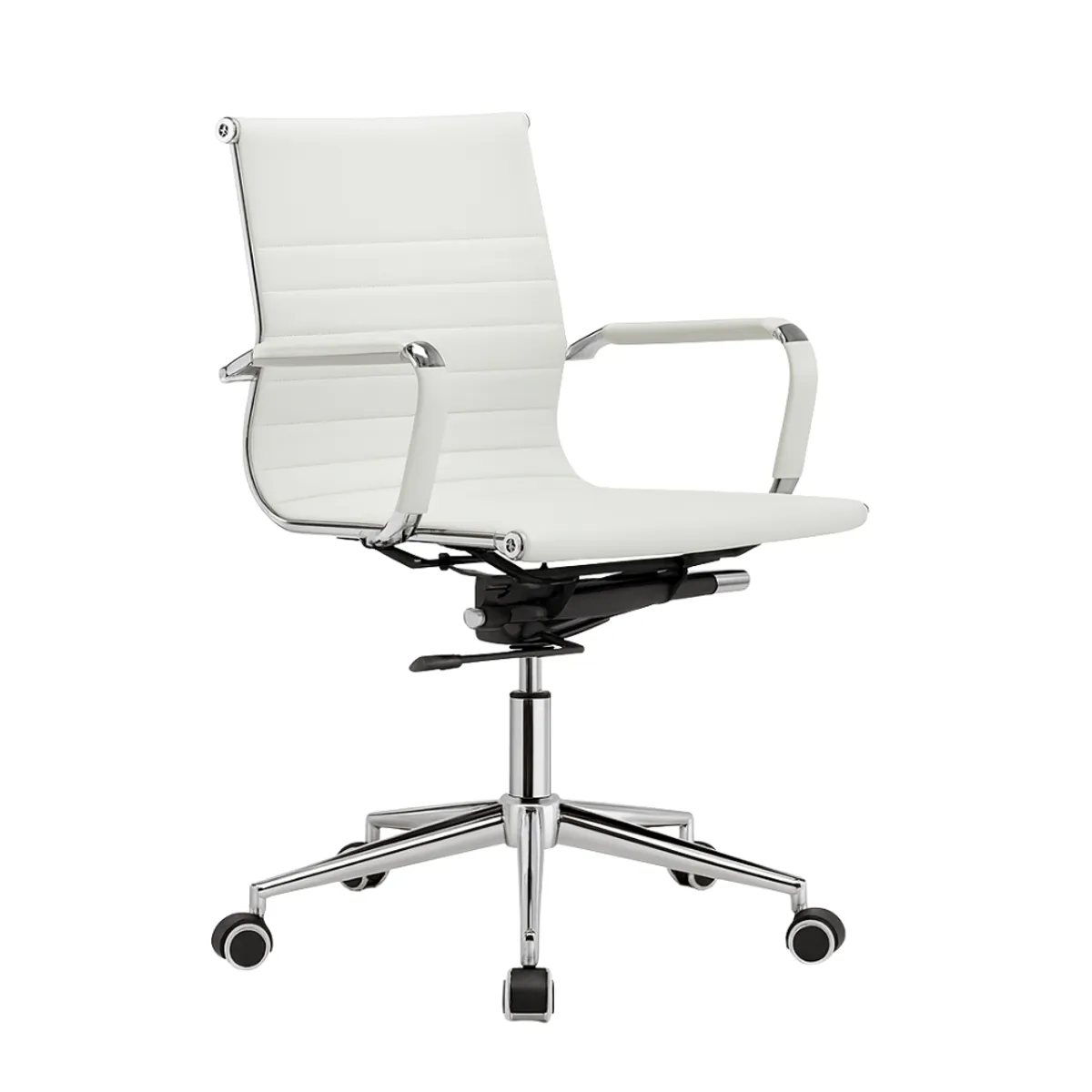 GENERICO - SILLA DE OFICINA GERENCIAL ERGONÓMICA - BOSS BLANCO