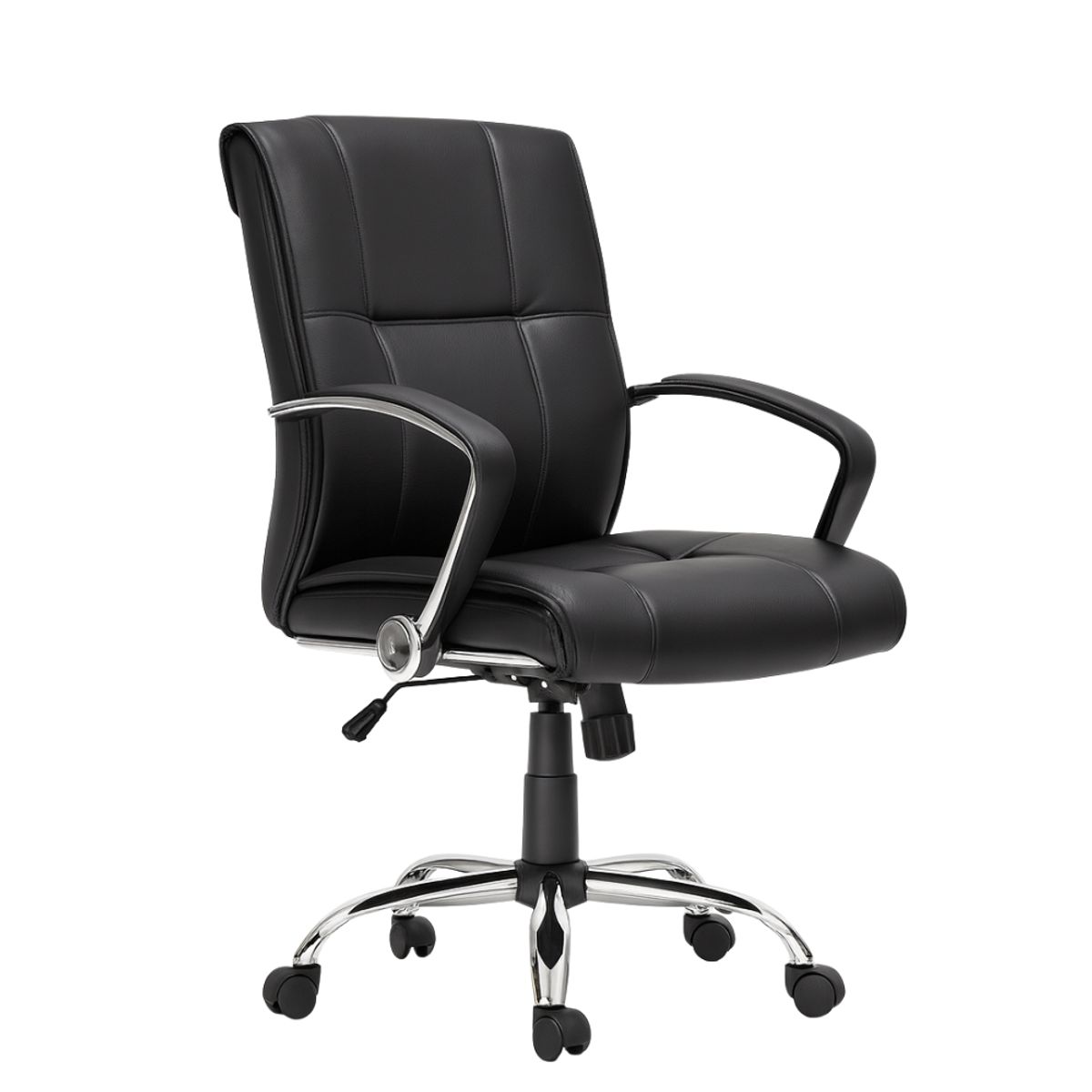 GENERICO - SILLA DE OFICINA GERENCIAL ERGONÓMICA - JOY NEGRO