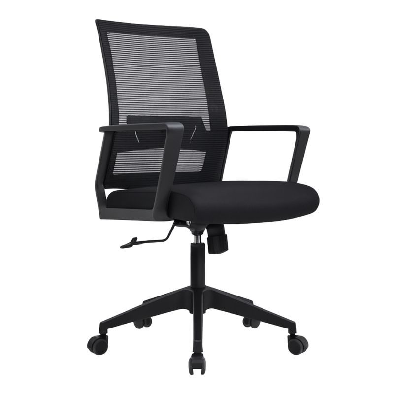 GENERICO - SILLA DE OFICINA EJECUTIVA ERGONÓMICA - DUSTER NEGRO