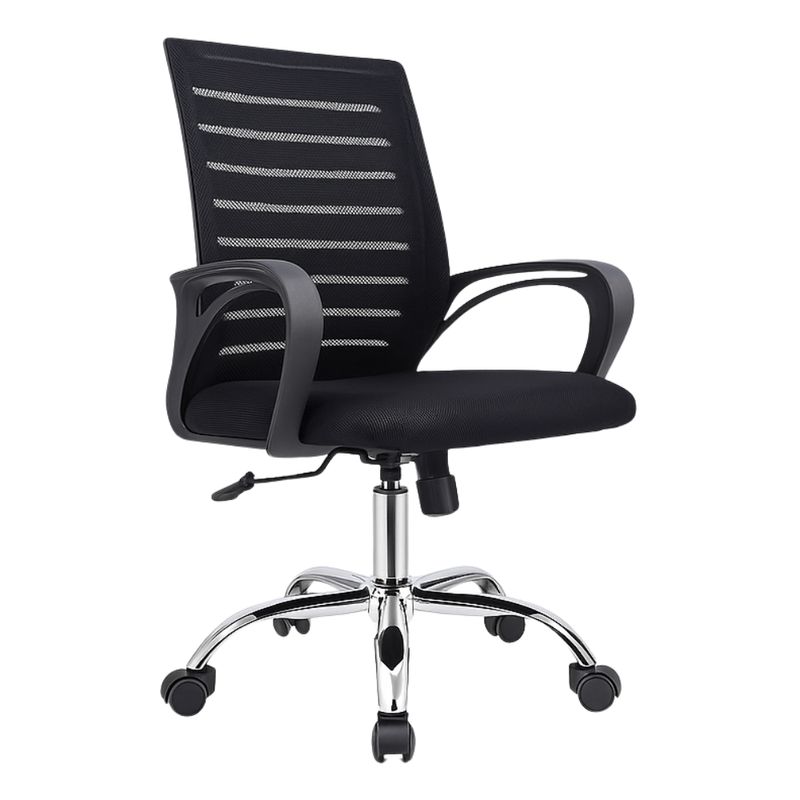 GENERICO - SILLA DE OFICINA EJECUTIVA ERGONÓMICA - LUX NEGRO