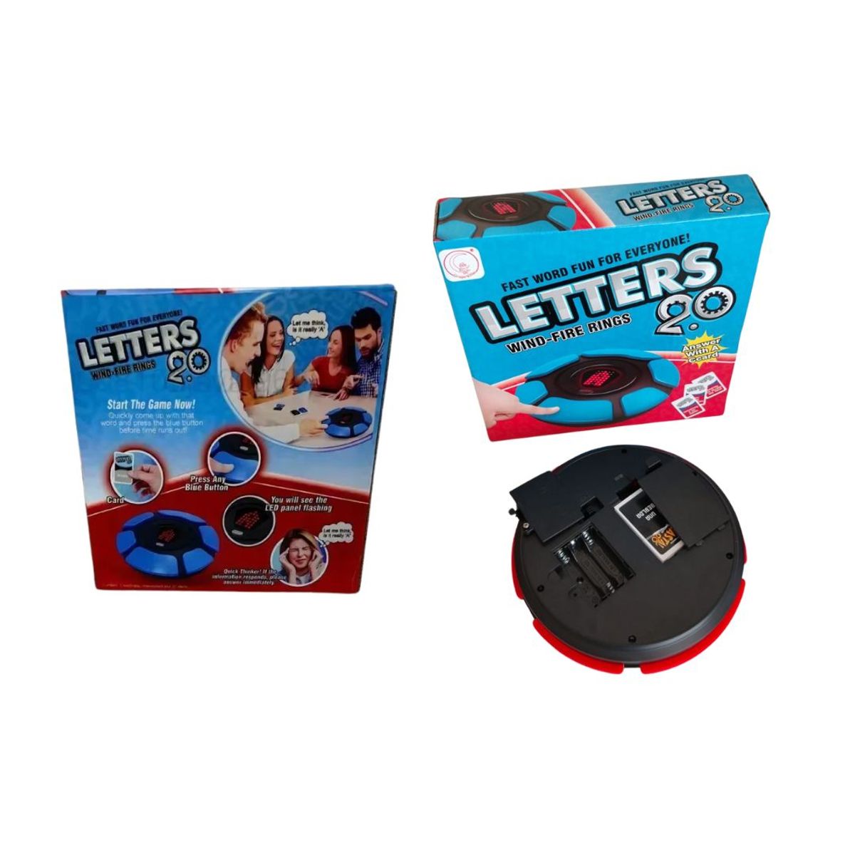 GENERICO - Juego de Mesa Letters 2.0 Basta Interactivo