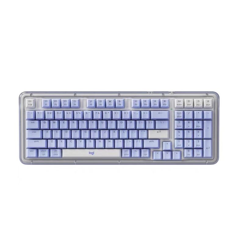 LOGITECH - Teclado Logitech K98M Inglés- Purple