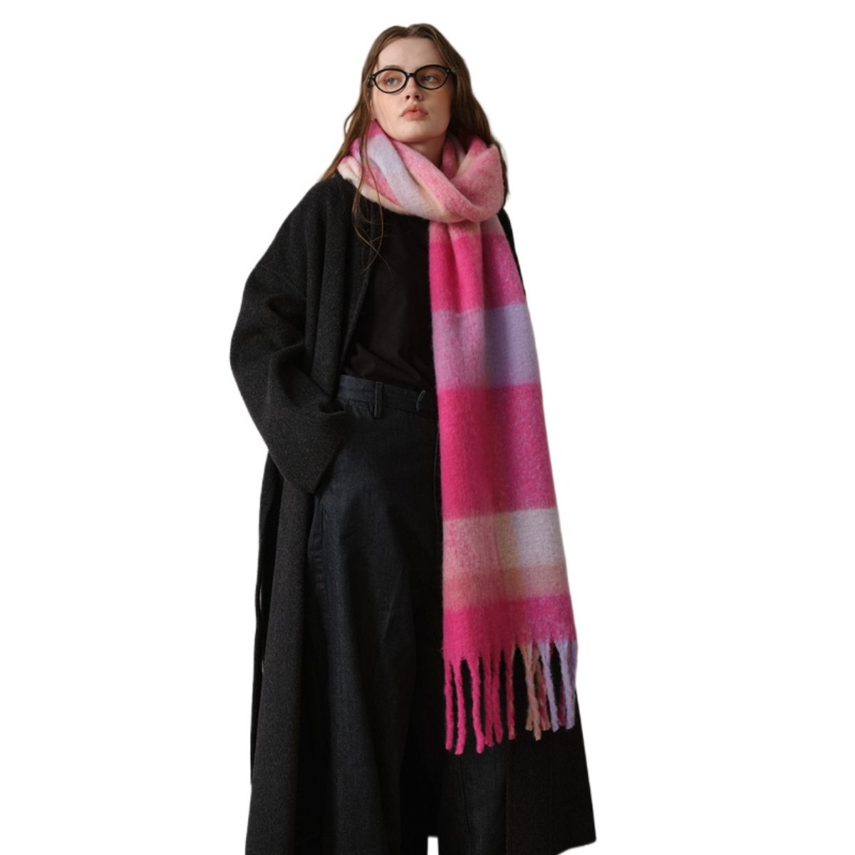 TIOZONEY - Bufanda térmica para señoras