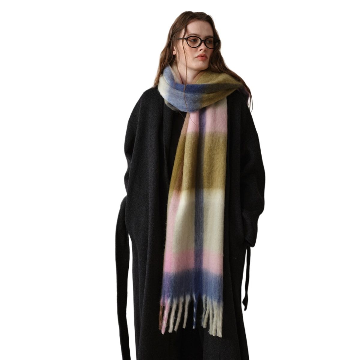 TIOZONEY - Bufanda térmica para señoras