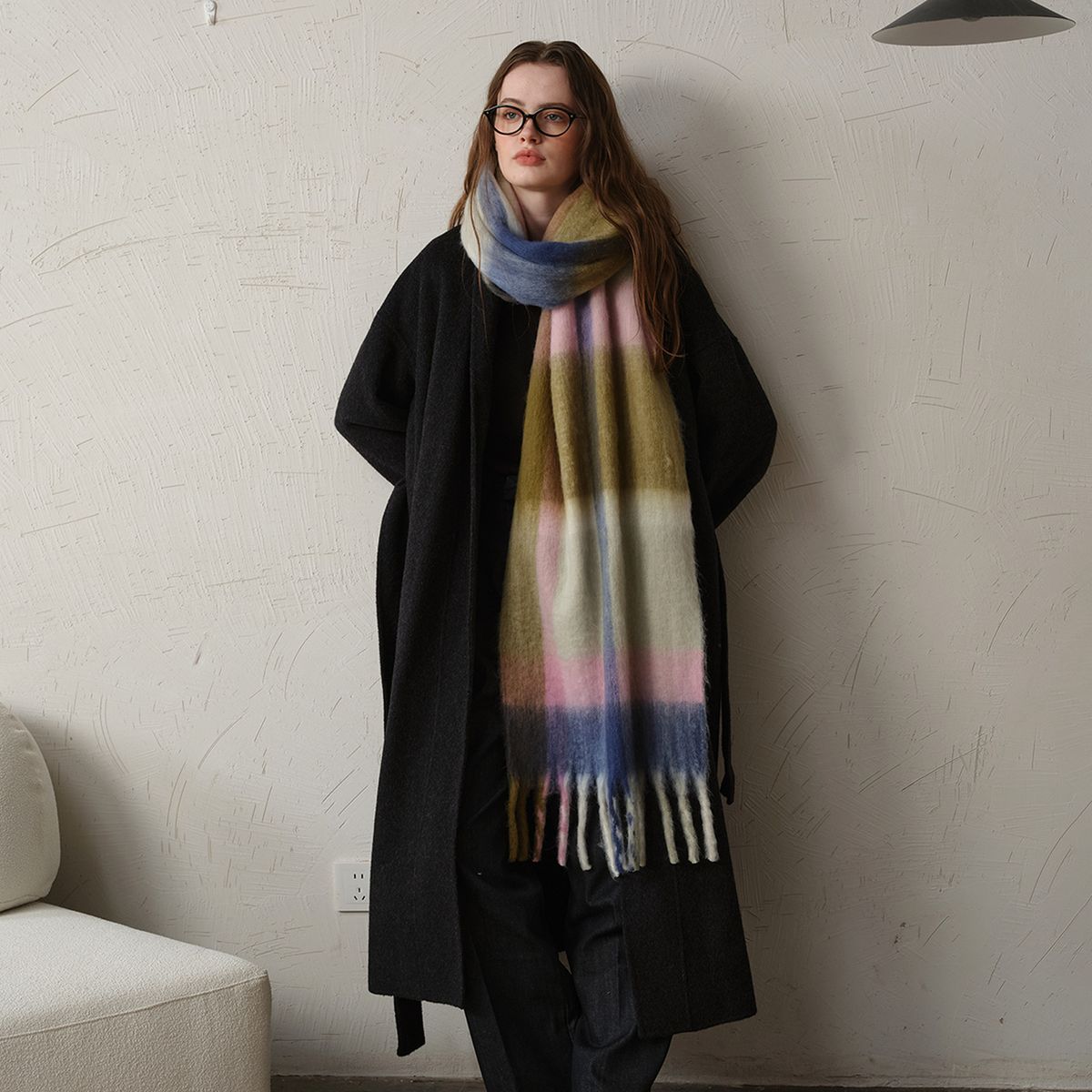 TIOZONEY - Bufanda térmica para señoras