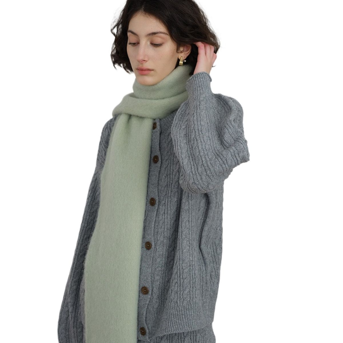 TIOZONEY - Bufanda térmica para mujeres