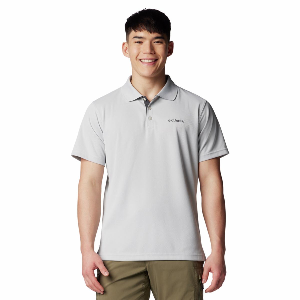 COLUMBIA - Polo Para Hombre Pique Utilizer Negro Vestuario Columbia COLUMBIA