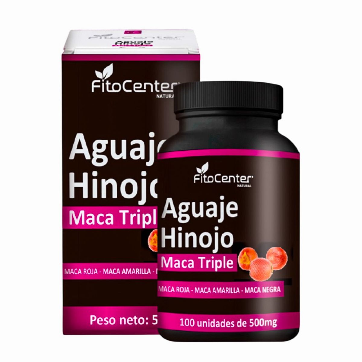 GENERICO - TRIPLE MACA FITOCENTER NATURAL CAPSULA 100 UND