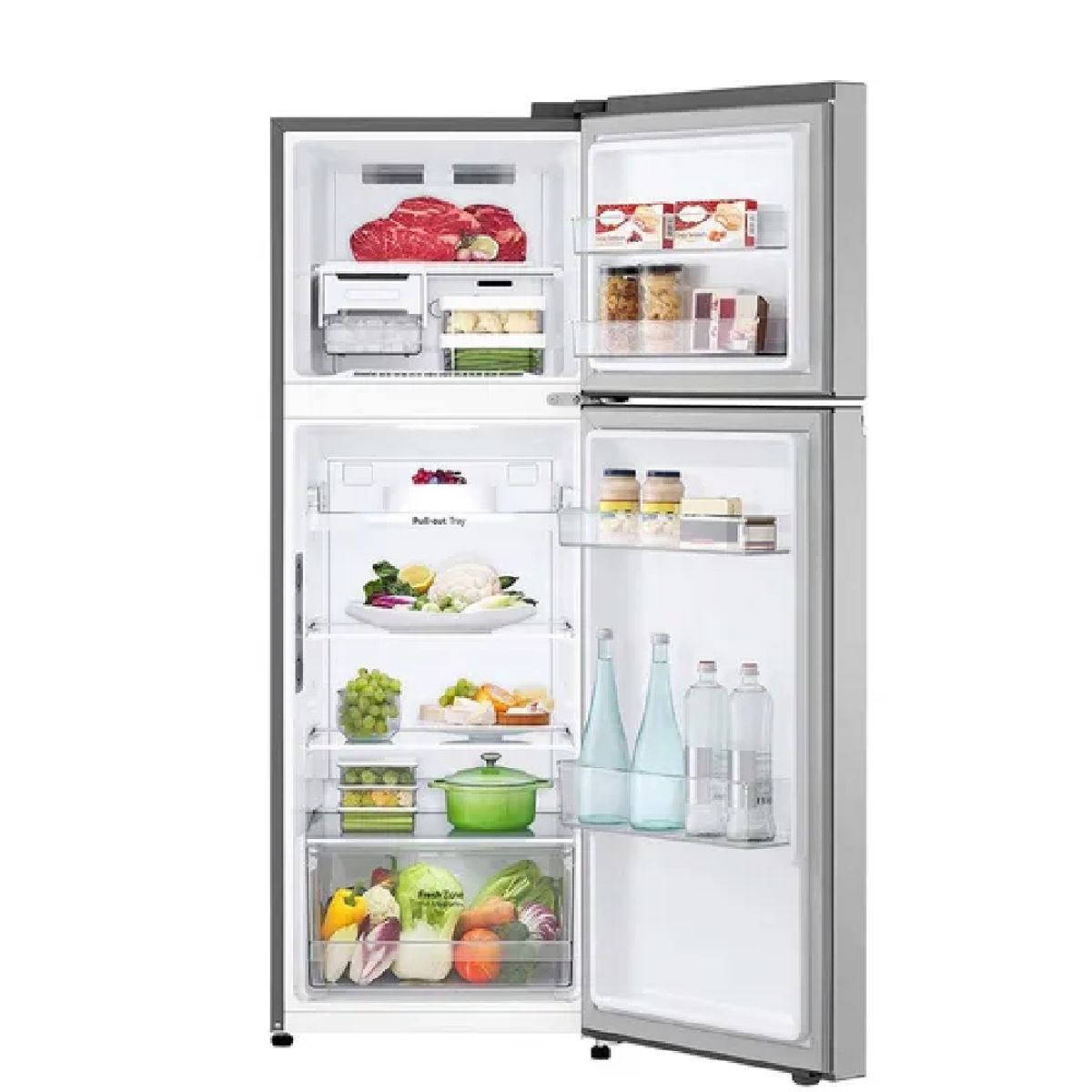 LG - Refrigeradora LG GT24BPP Top Freezer 241L Door Cooling