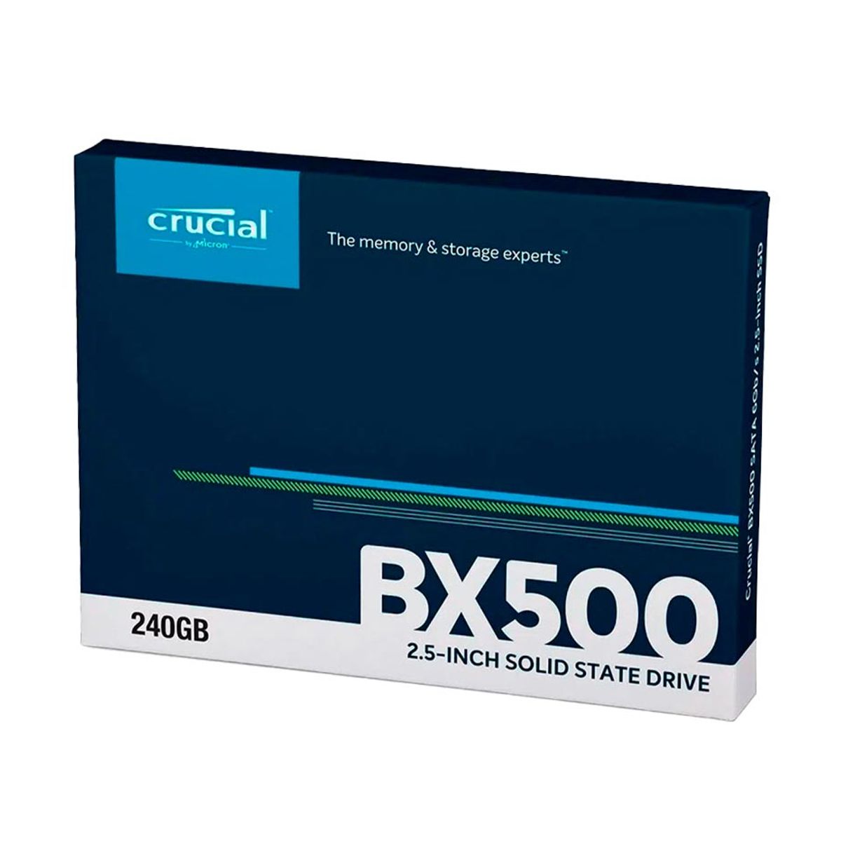 CRUCIAL - Disco Solido Crucial de 240GB BX500 SATA
