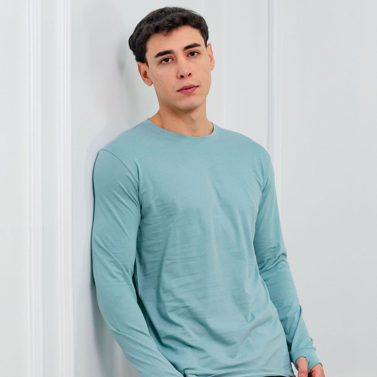 A VANTGARDESTYLE - POLO SLIM FIT CABALLERO ML - JERSEY 100% ALGODON