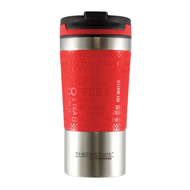 THERMOS - MUG DE ACERO BARISTA ROJO 360 ML THERMOS