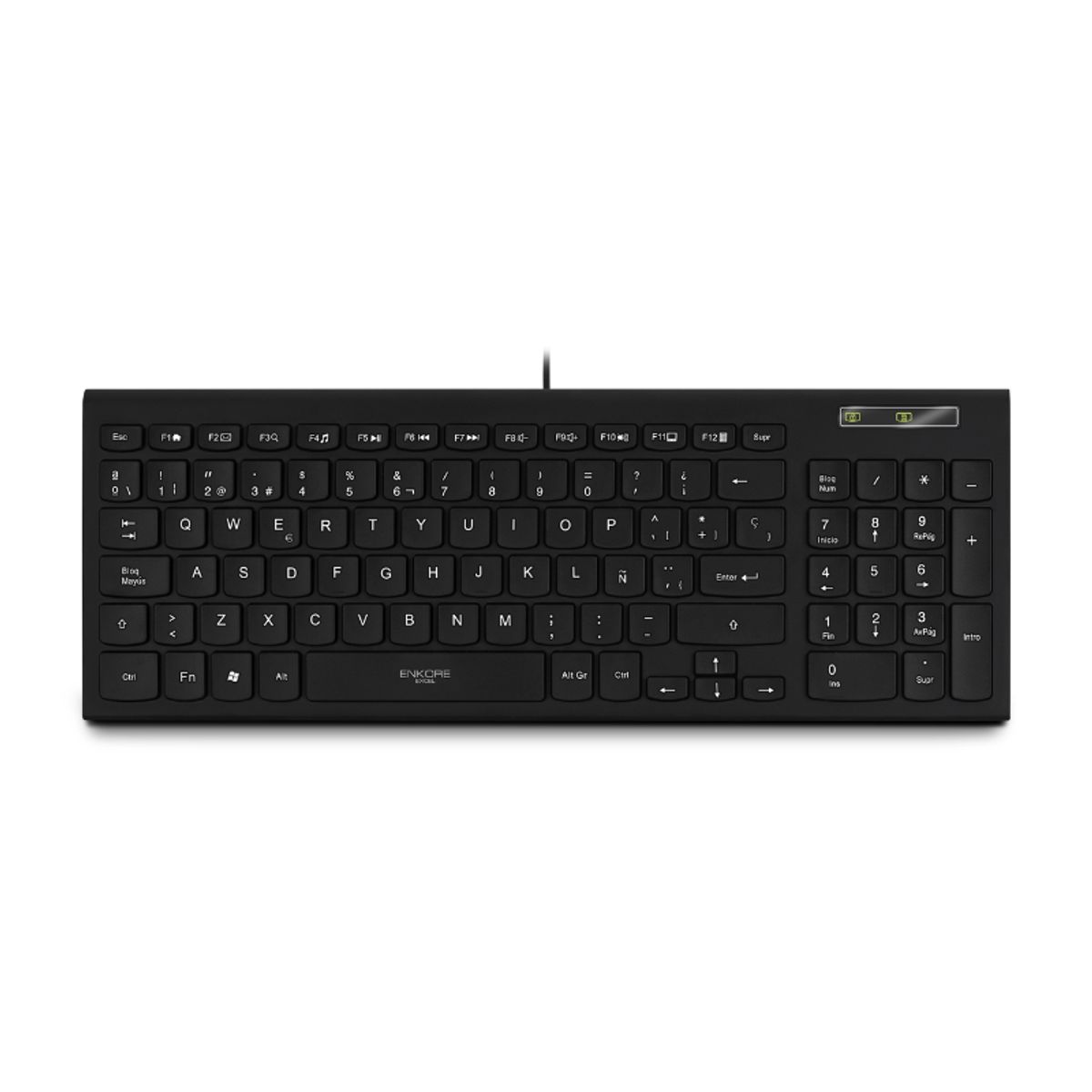 ENKORE - Teclado Multimedia Excel ENK501 Enkore