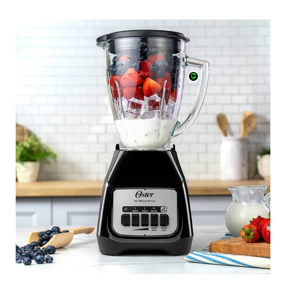 OSTER - Combazo Oster Cocina Completa Negro 5 en 1