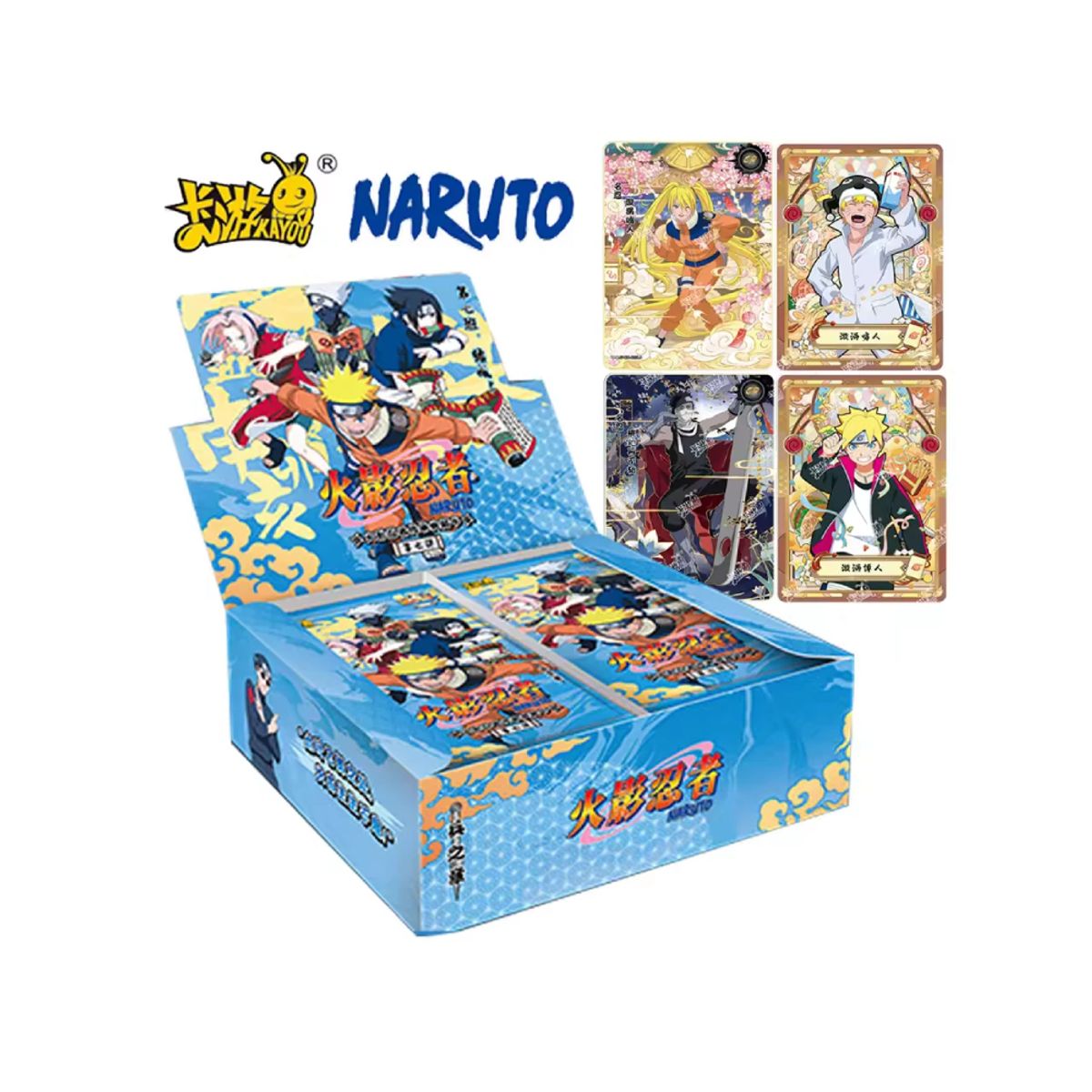 NARUTO - Cartas TCG Kayou T2W7 Naruto Edicion Asia