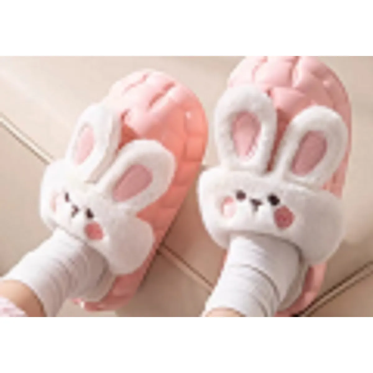 GENERICO - Pantuflas Modelo Conejito de Calidad