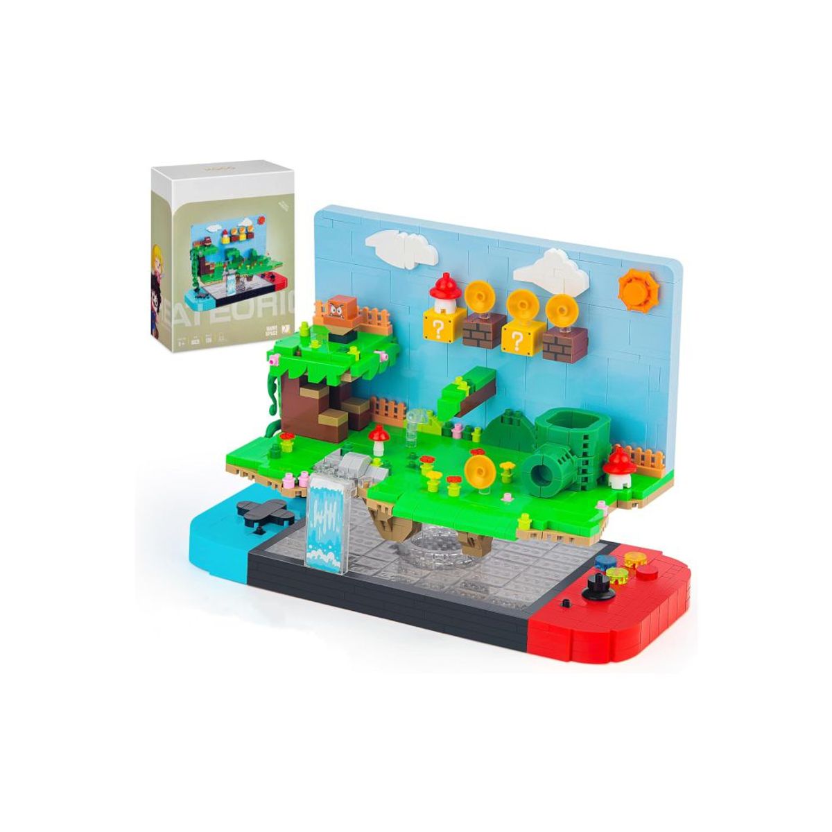 GENERICO - Aramble juegos de construccion Nintendo Switch Deco 1256 piezas