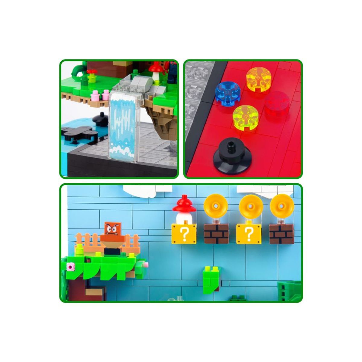 GENERICO - Aramble juegos de construccion Nintendo Switch Deco 1256 piezas