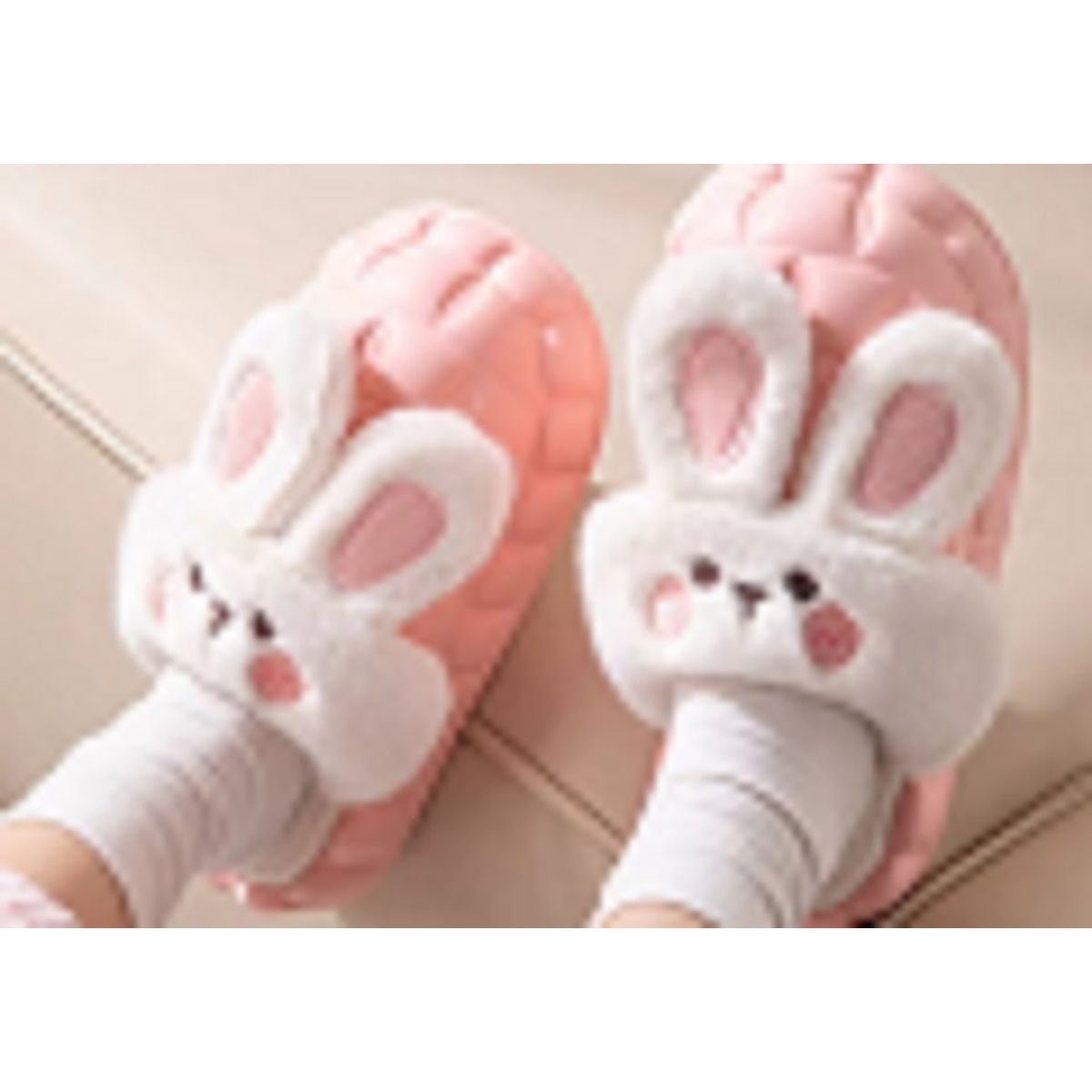 GENERICO - Pantuflas Modelo Conejito de Calidad