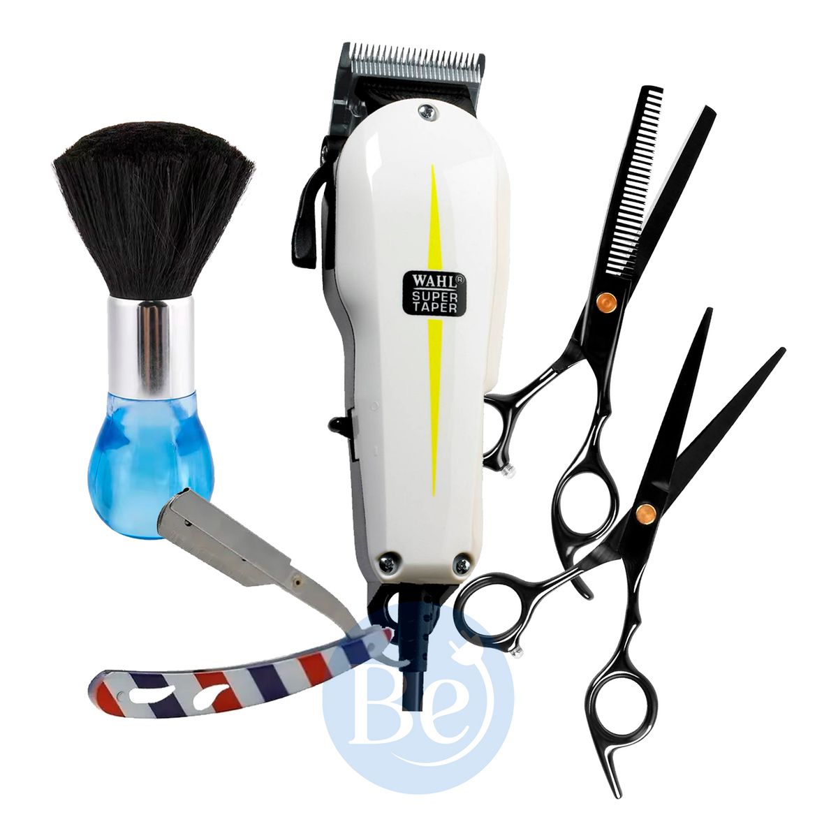 WAHL - Cortadora de Cabello Wahl Super Taper 08466-018 y Kit Barbero