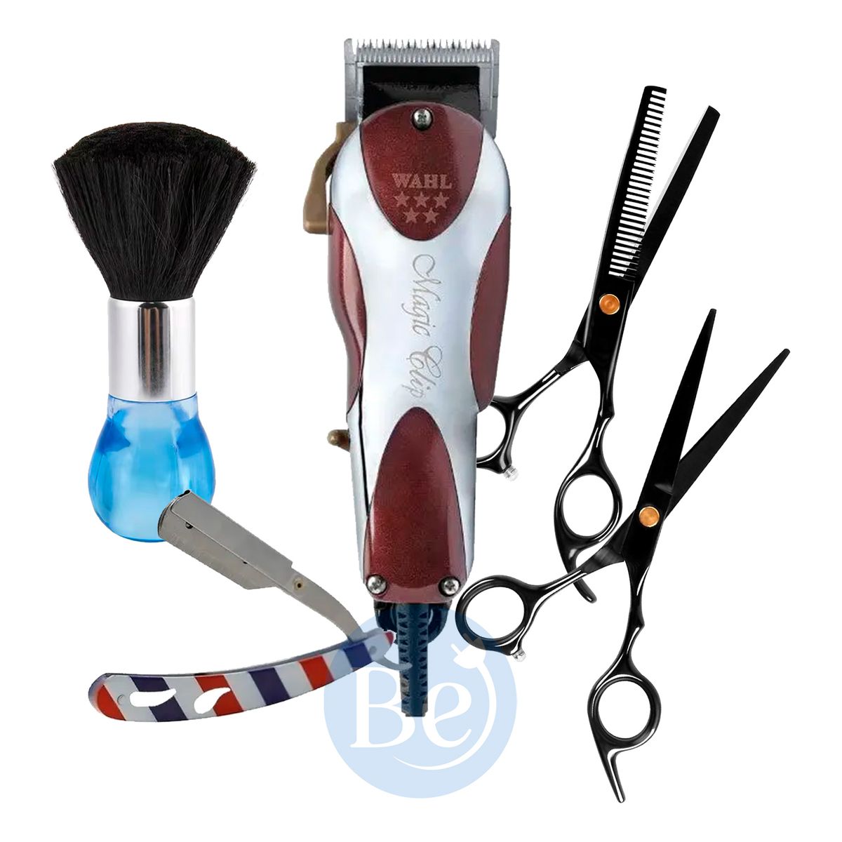 WAHL - Cortadora de Cabello Wahl Magic Clip 08451-318 y Kit Barbero