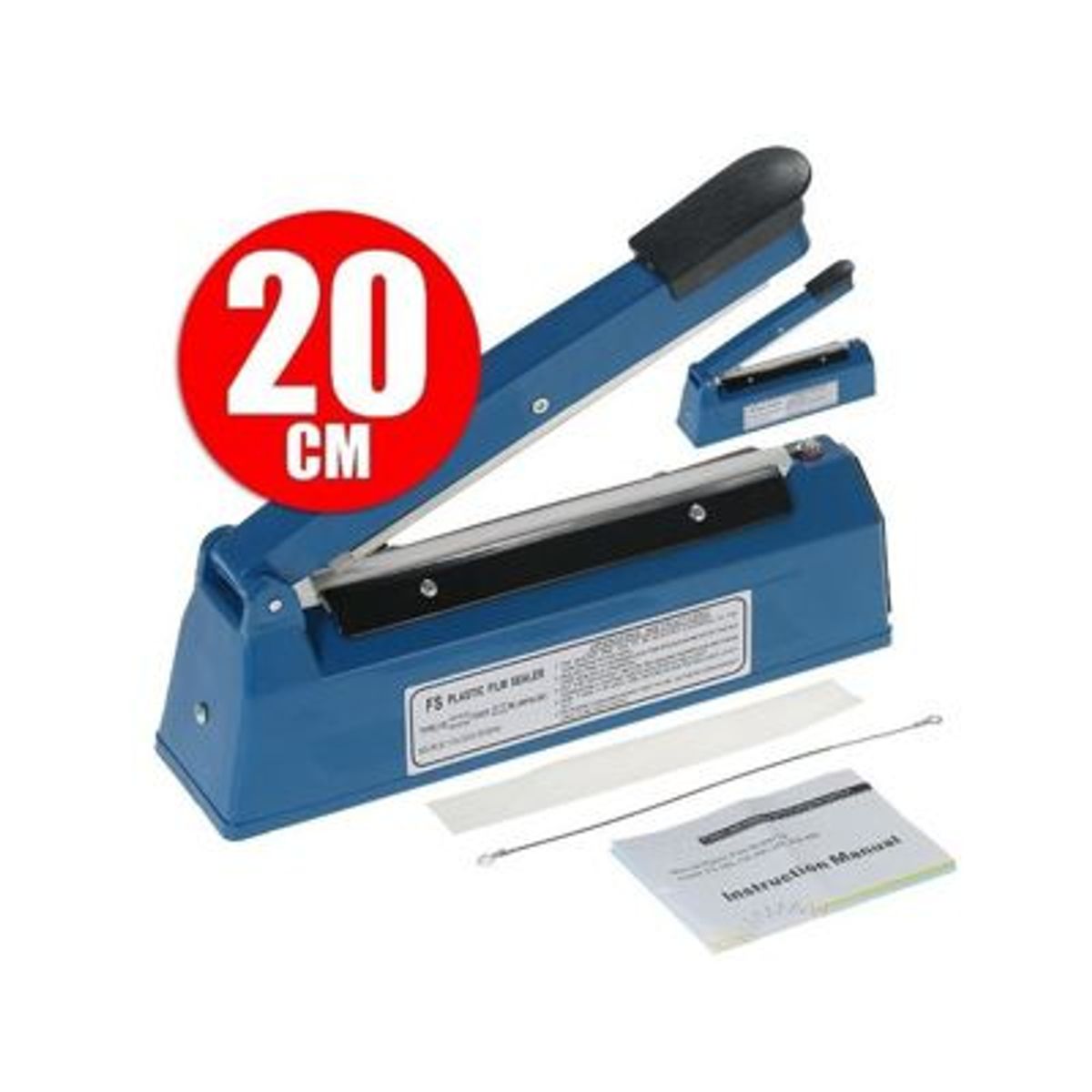 GENERICO - Sellador De Bolsa 20 Cm Estructura de Plástico