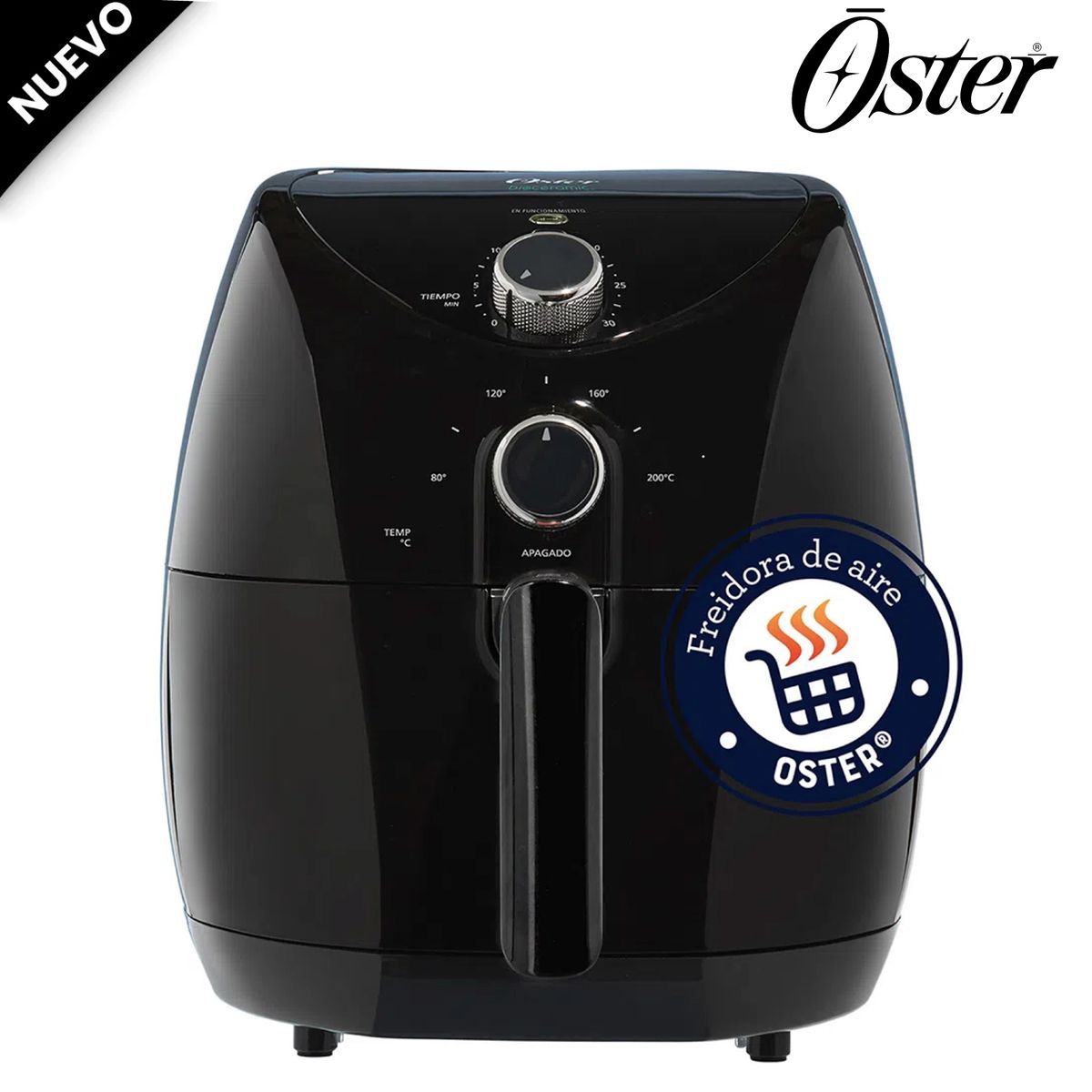 OSTER - Freidora de aire Oster Bioceramic CKSTAF7601