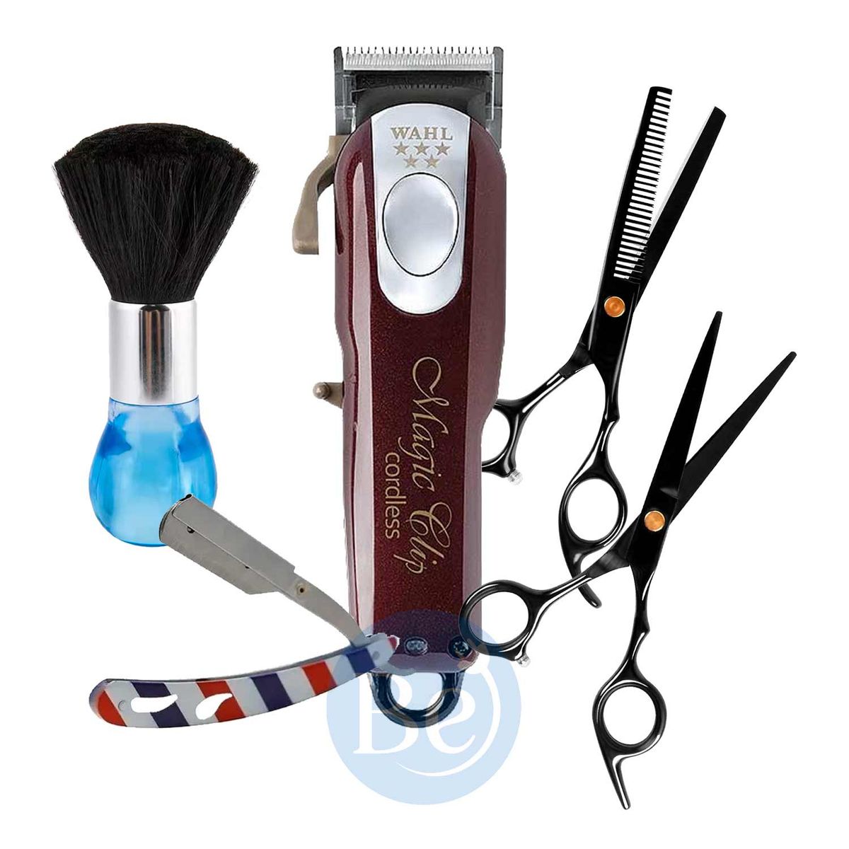 WAHL - Cortadora Wahl Profesional 08148-308 Magic Clip Inalámbrica y Kit Barbero