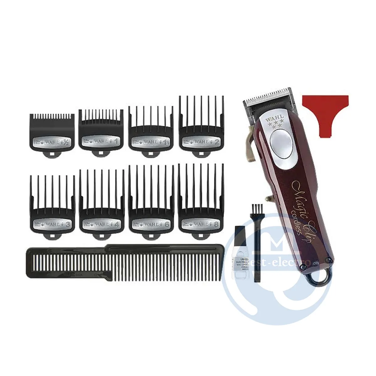 WAHL - Cortadora Wahl Profesional 08148-308 Magic Clip Inalámbrica y Kit Barbero
