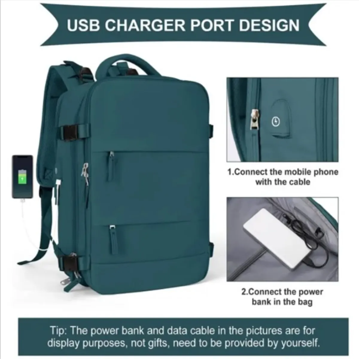 GENERICO - MOCHILA VIAJERA MULTIFUNCIONAL LOW COST CASUAL