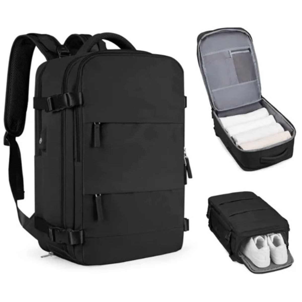 GENERICO - MOCHILA VIAJERA MULTIFUNCIONAL LOW COST CASUAL