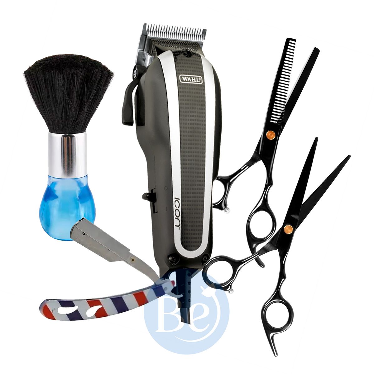 WAHL - Cortadora de Cabello Wahl 8490-018 Icon y Kit Barbero