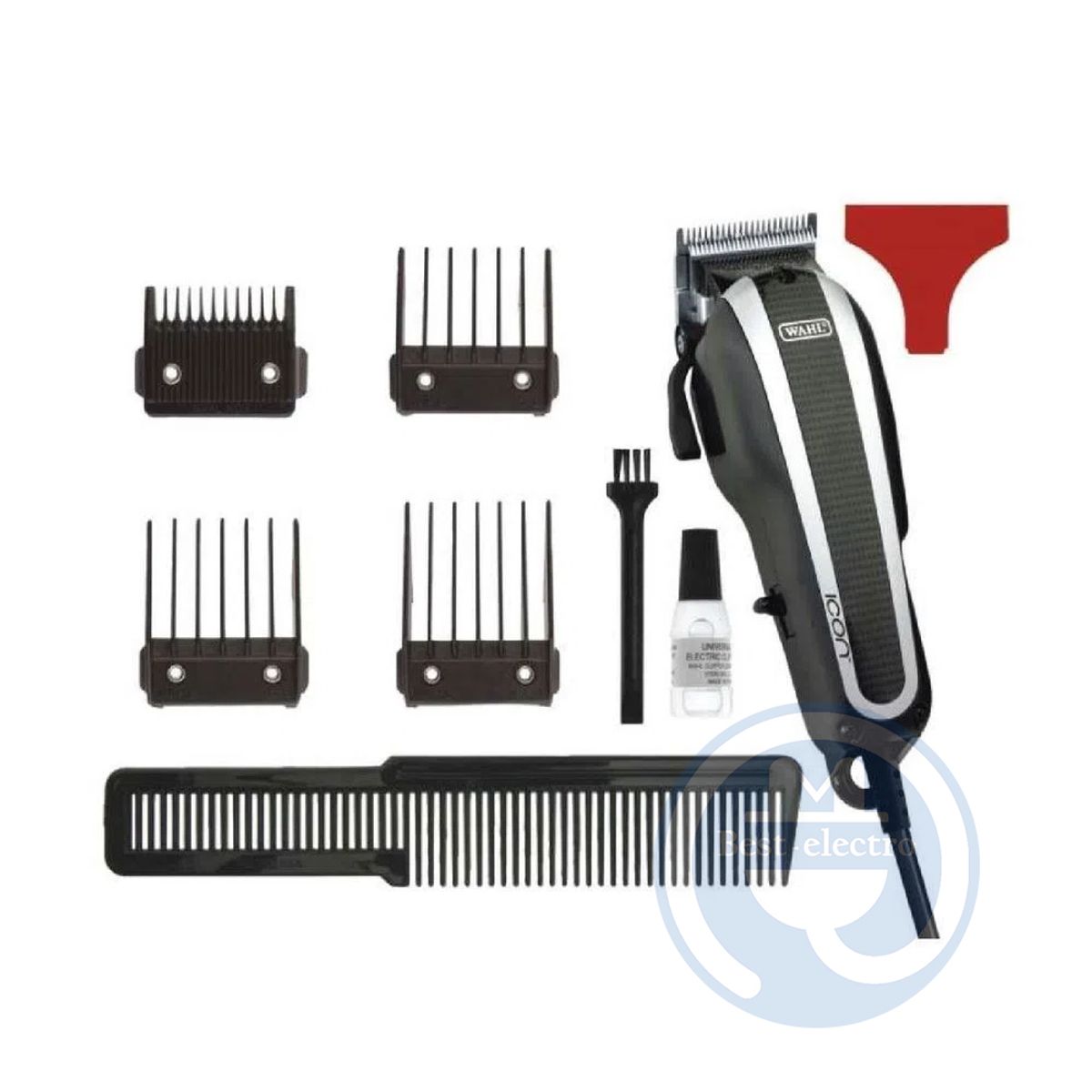 WAHL - Cortadora de Cabello Wahl 8490-018 Icon y Kit Barbero