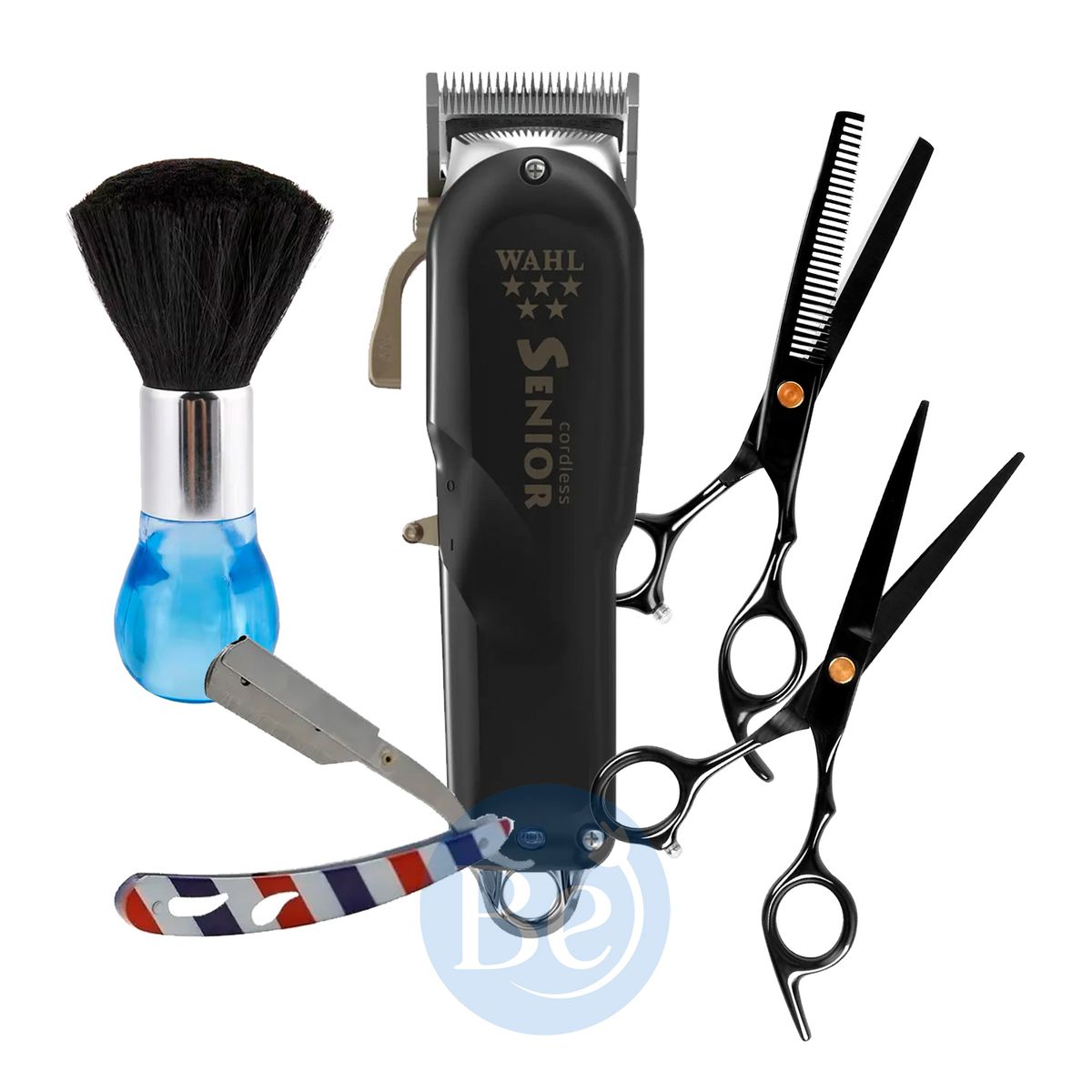 WAHL - Cortadora de Cabello Wahl Senior Cordless 08504-308 y Kit Barbero